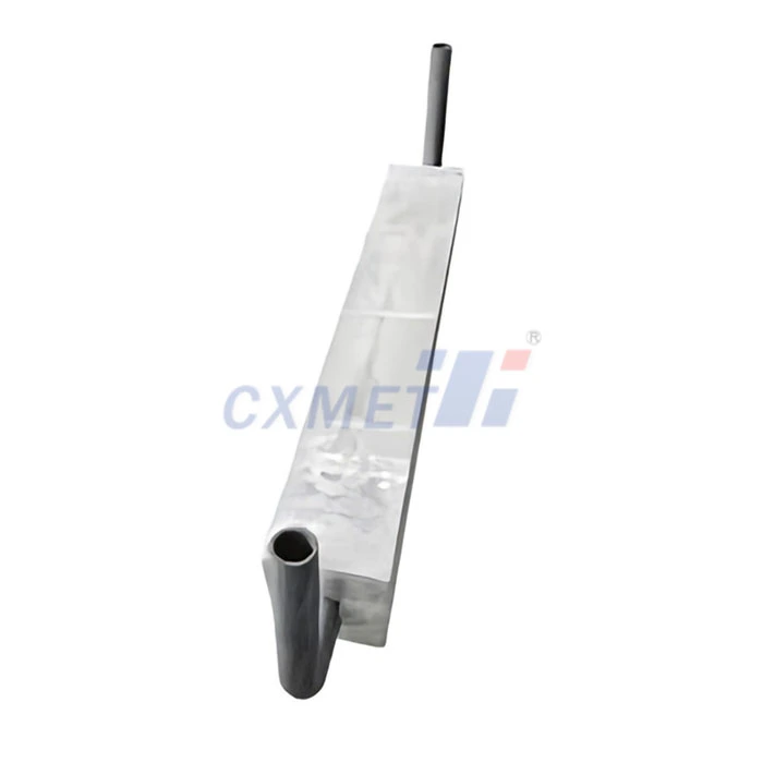 Slender Stand-Off Aluminum Anode With Cow Horn Tubular Insert factory Slender Stand-Off Aluminum Anode With Cow Horn Tubular Insert factory