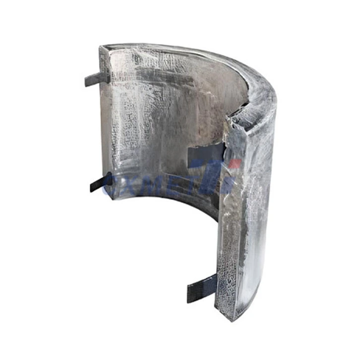 half Shell Aluminum Bracelet Anode factory half Shell Aluminum Bracelet Anode factory