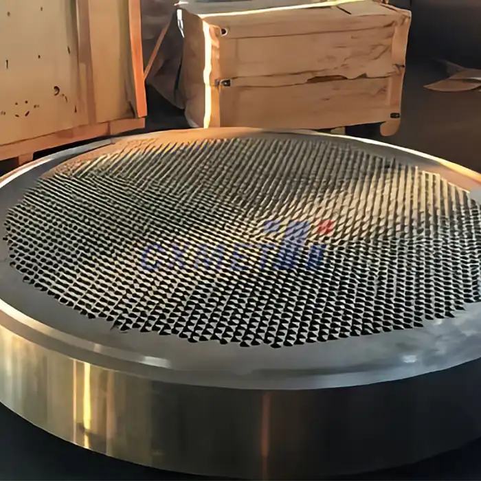 Fakitale ya Titanium Flange Tube Sheet