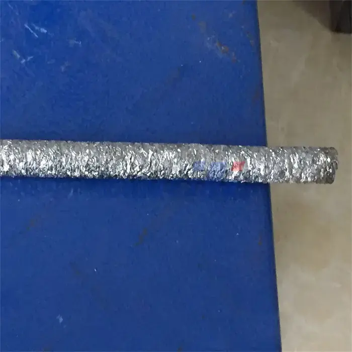 Crystal hafnium metal rod fakitale