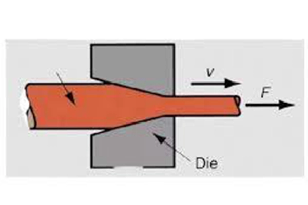 Cold drawing to achieve desired diameter